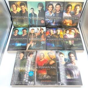 11 Supernatural TV Show Series Books Novels Sam Dean Winchester Excellent Cond.